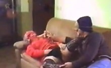Kinky And Masked Granny Having A Great Time