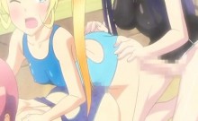 Swimsuit Anime Shemale With Long And Bigcock Group Fucked