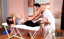 Masseuse Gets A Happy Ending