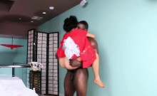 Vivianna Mulino Petite Asian Chick Takes On An Anaconda