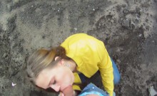 Euro Babe Pickedup To Ride Pov Cock Outdoors