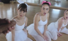 Ballerinas Blowing Instructors Thick Dick