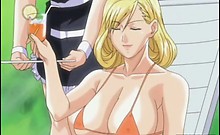 Hentai Cute Guy Tied Up And Dick Jumped By Big Titted Nympho