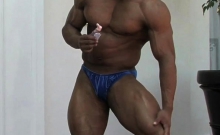 Japanese Bodybuilder Rimjob And Cumshot