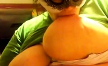 Unknown Sexy Bbw Lactating On Webcam