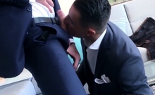 MENATPLAY Latino In Suit Klein Kerr Fucked By Johan Kane