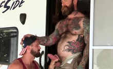 TRAILERTRASHBOYS Bearded Jack Dixon Barebacks Wesley Woods