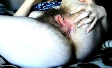 Hairy provokes via webcam