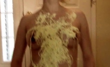 Blonde Solo Jerking Off