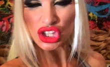 Blonde Babe Vega Vixen Masturbates In The Sunshine