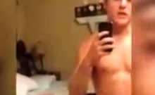 College Twink Masturbates for His Girlfriend