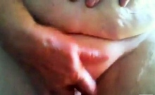 British Granny Masturbating on Webcam