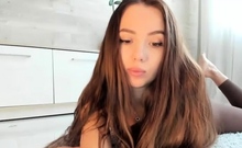 Brunette Solo Webcam Masturbation