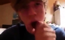 Big Cock Blowjob from My Friend
