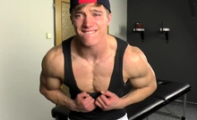 Big abs big dick and handjob Larry McCormick