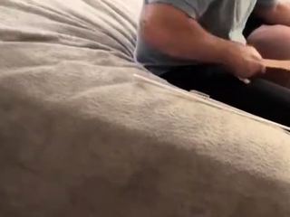 Amateur fetish BDSM action with redhead