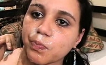 Real Homemade Amateur Facial Cumshot