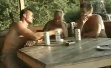 Outdoor Mature Gangbang