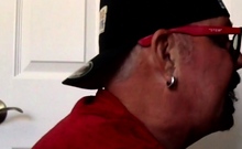Cockhungry DILF deepthroat in gloryhole