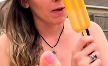 Amateur Foot Fetish Girlfriend Sucks And Gives A Footjob