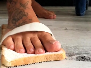 Mix of Foot Fetish clips from Amateur Trampling