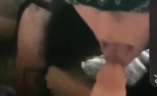 Mature brunette amateur giving a great POV blowjob