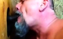 Black Glory Hole Cock