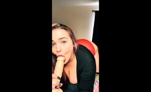 Jodi Amateur Redhead Uses The Vibraking Toy