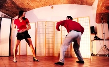 Fightingdream video store - Alison Black Skirt Selfdefense