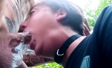 hardcore amateur blowjob and cumshot on the face