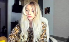 Chubby Blonde Brianna Solo Masturbation