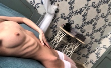 Big boobs amateur teen masturbating