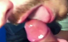 Public WC Blowjob by Amateur Cum Sucker