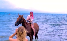 Hitch hiking teen outdoor public fuck in this hd video
