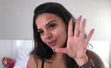 Brunette Solo Webcam Masturbation