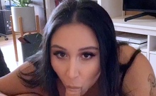 Amateur MILF blowjob cumshot