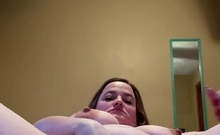 Big Boobs Milf Masturbates With Her Dildo