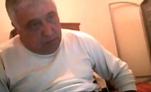 Silver Bear Daddy Mario Stroking on Webcam