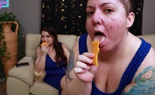 NIKKISFETISHES - SANDWICH CHEESE VORE W SYDNEY SCREAMS