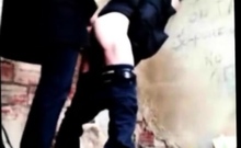 Hot Daddy Barebacks Young Lad Outdoors