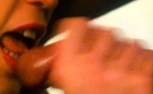 Cute Amateur Blonde Sucks And Cumshot