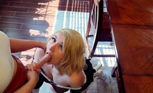 Dahlia Lark &amp; Katana Thorne - Prude Maid To Bimbo Slut