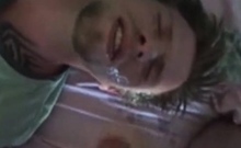 Virgin Twink Takes On Two Big Cocks For The First Time